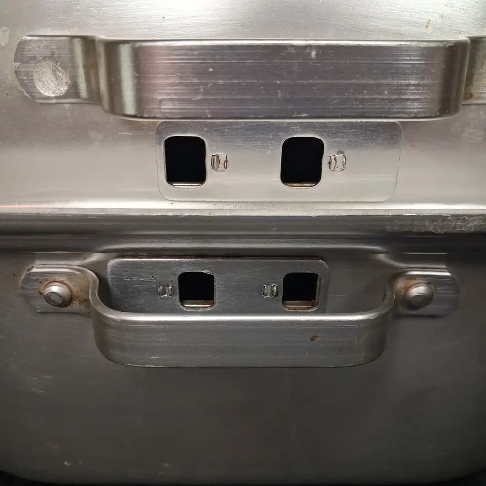 Vintage Wear Ever Aluminum Roaster Pan 825 And Vented Cover 818 Set